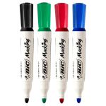 Caneta Pincel Para Quadro Branco Bic Marking Fashion 04 Cores