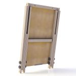 Flip Chart Soft Dobrável 57x88cm Quadro Branco E Porta Bloco