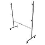 Suporte Universal para Quadro Branco Regulagem 120-200cm com Rodízios