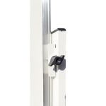 Suporte Universal para Quadro Branco Regulagem 120-200cm com Rodízios