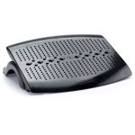  Apoio Para Pés Ergonômico Ajustável Preto Antiderrapante