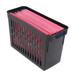 Organizador Multiuso para Pasta Suspensa e Objetos Preto