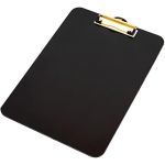 Prancheta Ofício 23x33,5cm Black Gold de Madeira com Prendedor Metálico