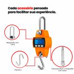 Balanca Digital Suspensa Portátil com Gancho Ômega 