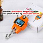 Balanca Digital Suspensa Portátil com Gancho Ômega 