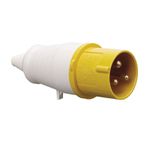 PLUG 2P+T 16A 4H Amarelo OMG-3074