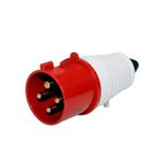 PLUG 3P+T 16A 6H Vermelho - OMG 4076 