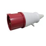 PLUG 3P+T 32A 6H VERMELHO OMG-4276