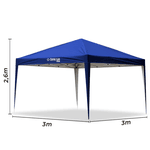 Barraca Tenda Gazebo - Articulada em Aço 3x3m