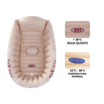 Banheira Berço Bebê Inflável com Indicador de Temperatura