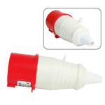 PLUG 3P+T 16A 6H Vermelho - OMG 4076 