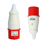 PLUG 3P+T 16A 6H Vermelho - OMG 4076 