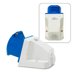 Tomadas Sobrepor 3P+T 16A 9H Azul OMG-4009
