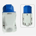 Tomada Sobrepor 3P+T 32A 9H Azul OMG-4209
