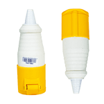 Acoplamento 2P+T 16A 4H Amarelo OMG-3054