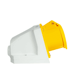 Tomada Sobrepor 2P+T 16A 4H Amarelo OMG-3004