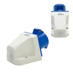 Tomada Sobrepor 2P+T 16A 6H Azul OMG-3006