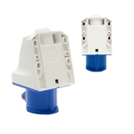 Tomada Sobrepor 2P+T 16A 6H Azul OMG-3006