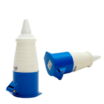 Acoplamento 3P+T 32A 9H Azul OMG-4259