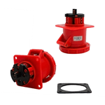 Tomada Embutir 3P+T 63A 6H Vermelho N4546