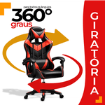 Cadeira Gamer OT-OC1A ÔMEGA Couro Sintético