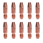 Kit 10 Bico Contato Rosca M8 30mm para Tochas Mig 36-235-450-470 Ômega
