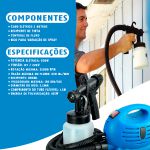 Pistola Elétrica Pulverizadora Para Pintura 650w 