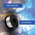 1kg Arame Solda Mig Alumínio Er 4043 Ômega
