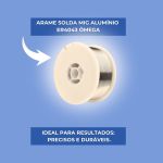 Arame Solda Mig Alumínio Er 4043 com 500g Ômega
