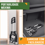 Carrinho de Carga Dobrável com Capacidade de 80kg