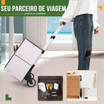 Carrinho de Carga Dobrável com Capacidade de 80kg