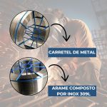 15kg Arame Solda Mig Inox 309L Uso Com Gás 