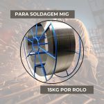 15kg Arame Solda Mig Inox 316L Uso Com Gás 