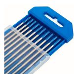 10 PÇs - Eletrodo Tungstênio Ponta Azul 2% Lantânio 
