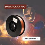 15kg Arame Para Solda Mig ER70S-6 Aço Carbono Uso Com Gás 