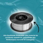 5kg Arame Tubular Solda Mig uso sem Gás 0.8mm Ômega