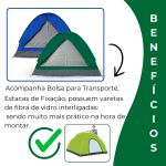Barraca Camping 4 Pessoas