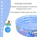 Piscina Infantil Inflável 1.2m x 24cm 220L Jilong Avenli