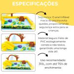 Piscina Inflável Playground Bichinhos Ômega