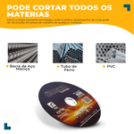 Disco de Corte Super 7" X 1/8" X 7/8" A.c Ômega