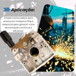 Bloco Tracionador Arame Mig 2 Roldanas sem Motor Ômega