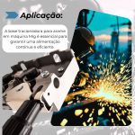 Bloco Tracionador Arame Mig 4 Roldanas sem Motor Ômega