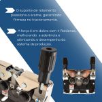 Bloco Tracionador Arame Mig 4 Roldanas sem Motor Ômega