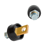 Conector Femea Painel 9mm Inversora Maquina Solda Ômega