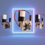 Conjunto Tracionador 2 Roldanas c/ Motor 50W 2,5A Ômega