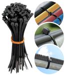 Cinta Abraçadeira de Nylon 200mm x 3,6mm (100 Unidades)