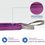 Cinta Elevação de Cargas Sling 1T X 30MM Roxo (FATOR 7:1) Ômega