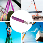 Cinta Elevação de Cargas Sling 1T X 30MM Roxo (FATOR 7:1) Ômega