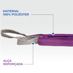 Cinta Elevação de Cargas Sling 1T X 30MM Roxo (FATOR 7:1) Ômega