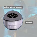 5kg Arame Solda Mig Inox 308l 0.8mm Ômega